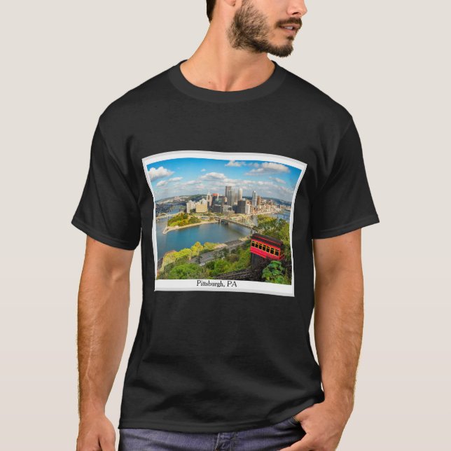 T-shirt Salutation De Pittsburgh PA (Devant)