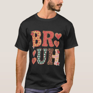 T-shirt Salutation frère mème drôle Bruh ados garçon homme