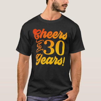 T-shirt Salutations À 30 Ans 30ème Anniversaire Hommes De 