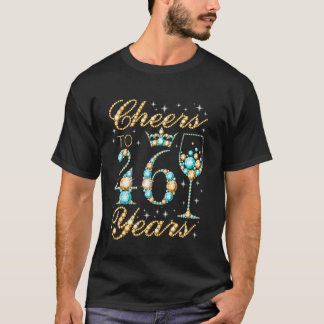 T-shirt Salutations à 46 Ans 46e Fête d'anniversaire Femme