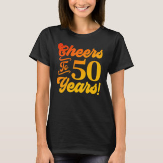 T-shirt Salutations À 50 Ans 50ème Anniversaire 50 Ans Hom