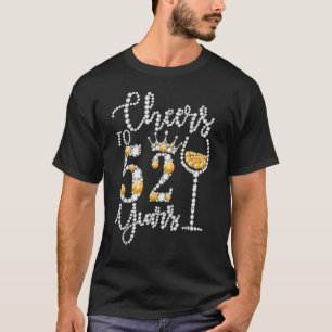 T-shirt Salutations À 52 Ans Joyeux 52ème Anniversaire Rei