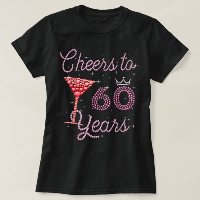 T-shirt Salutations À 60 Ans 60ème Anniversaire 60 Anniver (Design devant)