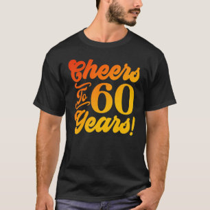 T-shirt Salutations À 60 Ans 60ème Anniversaire 60 Ans Hom
