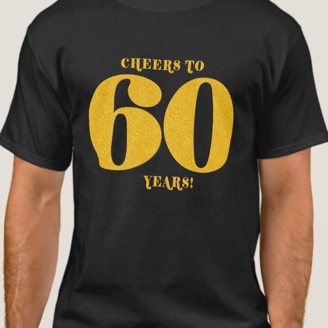 T-shirt Salutations à 60 ans Soixante-anniversaire (Créateur téléchargé)