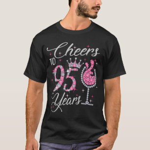 T-shirt Salutations à 95 ans heureux 95ème anniversaire re