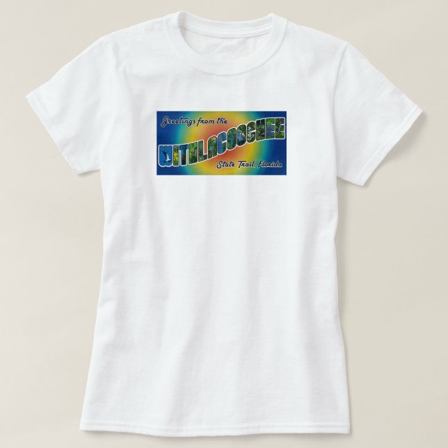 T-shirt Salutations arc-en-ciel WST femmes (Design devant)
