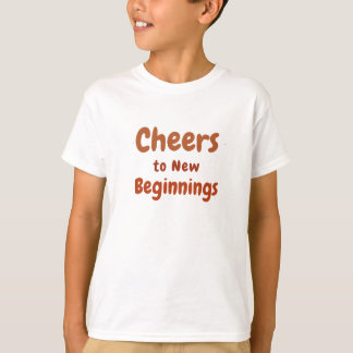 T-shirt Salutations aux nouveaux débuts