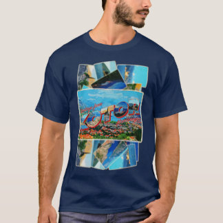 T-shirt Salutations de Kotor au Monténégro style Vintage r