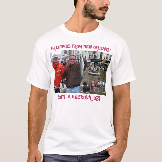 T-SHIRT SALUTATIONS DE LA NOUVELLE-ORLÉANS ! (Devant)