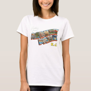 T-shirt Salutations de New Jersey de parc d'Asbury