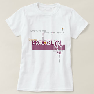 T-shirt Salutations de pente de parc, Brooklyn