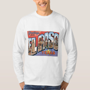 T-shirt Salutations d'El Paso, le Texas