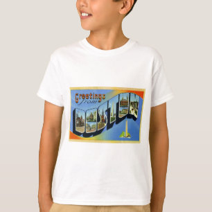 T-shirt Salutations du Massachusetts de Boston
