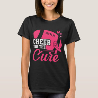T-shirt Salutations Pour Le Cure Pink Ribbon Football Seas