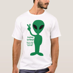 T-shirt Salutations, Terriens !
