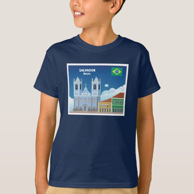 T-shirt Salvador Brésil (Devant)
