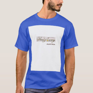 T-shirt Salzbourg Autriche Graphisme