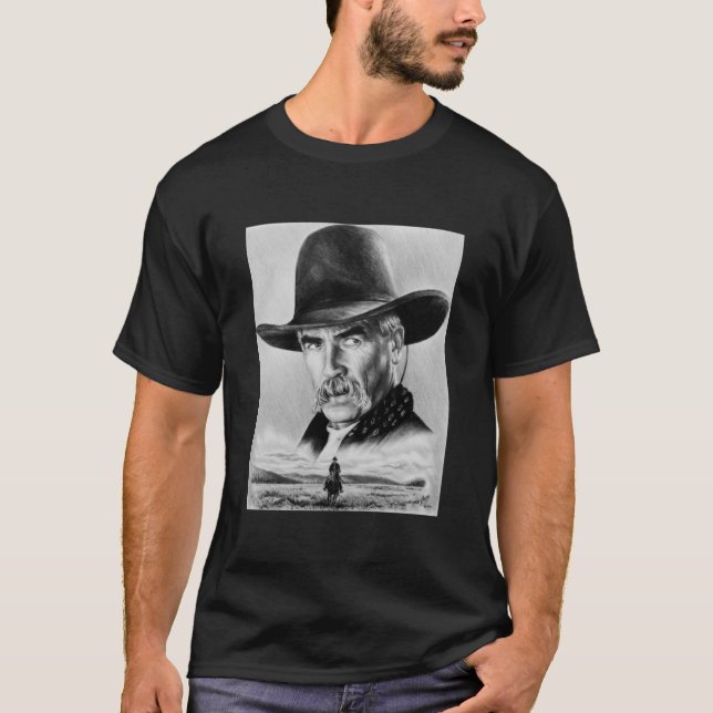 T-shirt Sam Elliot Rider seul (Devant)
