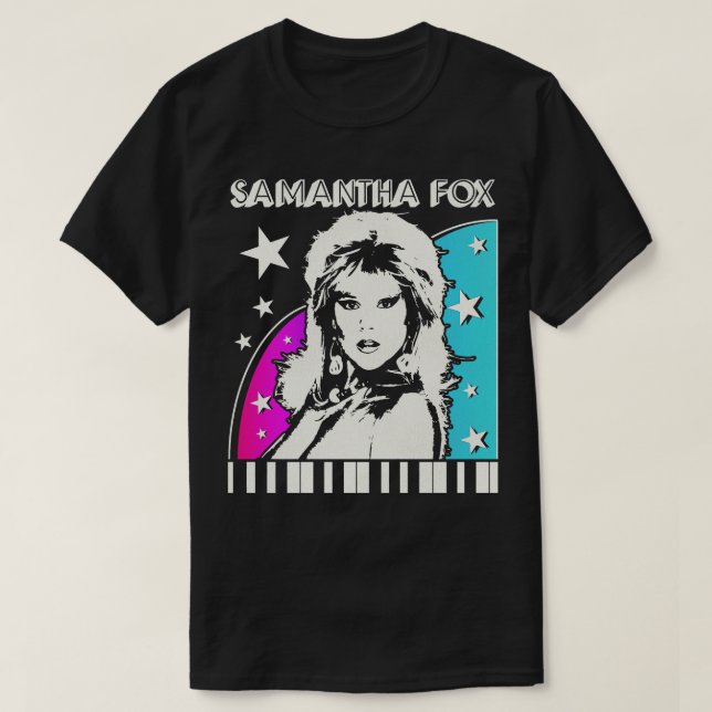 T-SHIRT SAM FOX (Design devant)