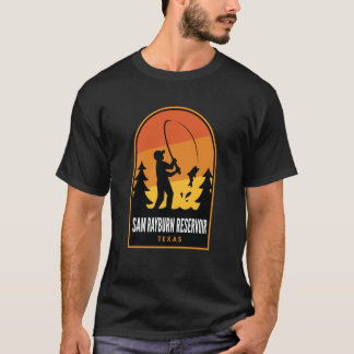 T-shirt Sam Rayburn Réservoir Texas Fishing