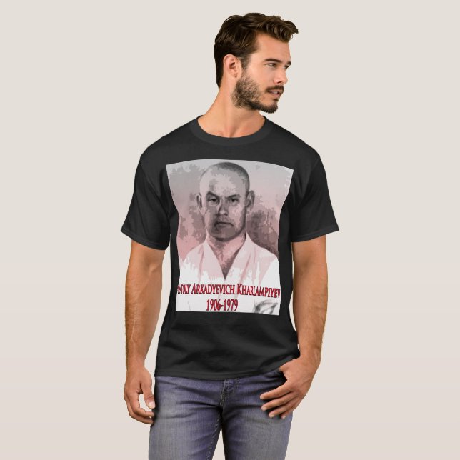 T-shirt SAMBO d'Anatoly Arkadyevich Kharlampiyev (Devant entier)