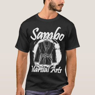 T-shirt Sambo lutte arts martiaux Russie martiale