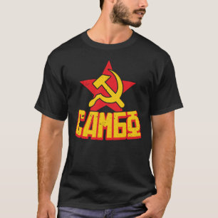 T-shirt Sambo Marteau et faucille combat sambo russienne