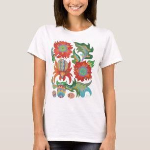T-shirt Samchykivka Spider Art et Fleurs