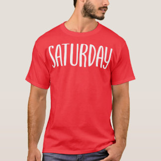 T-shirt samedi