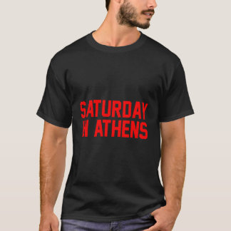 T-shirt Samedi À Athènes