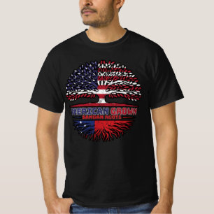 T-shirt Samoa Samoan États-Unis États-Unis Arbre des États