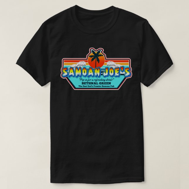 T-shirt Samoan Joies du Stock de serrure et deux tonneaux  (Design devant)