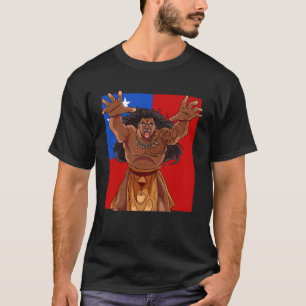 T-shirt Samoan Pride Polynésienne Haka Danse Maori Samoa F