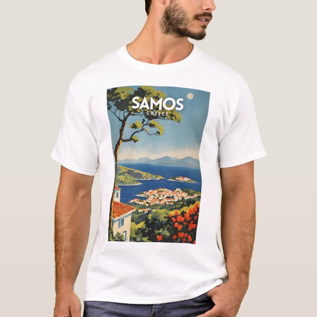 T-shirt Samos Travel (Devant)
