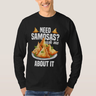 T-shirt Samosas Maker Indian Foodie Vegan Frozen Samosas