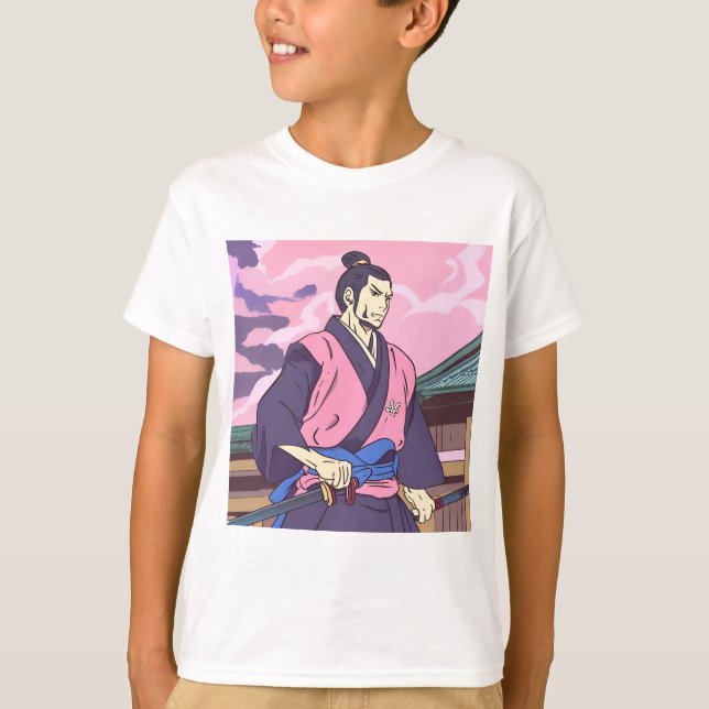 T-shirt samouraï (Devant)