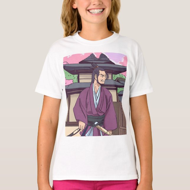 T-shirt samouraï (Devant)