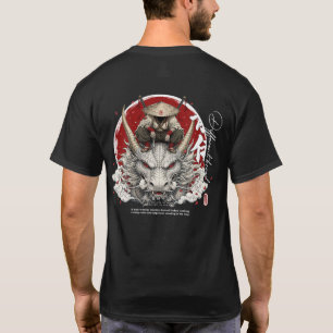 T-Shirt Samouraï Cavalier de Dragon   Japonais