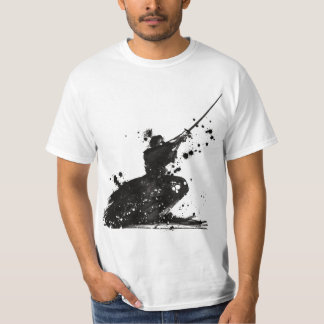 t-shirt samouraï pour hommes 