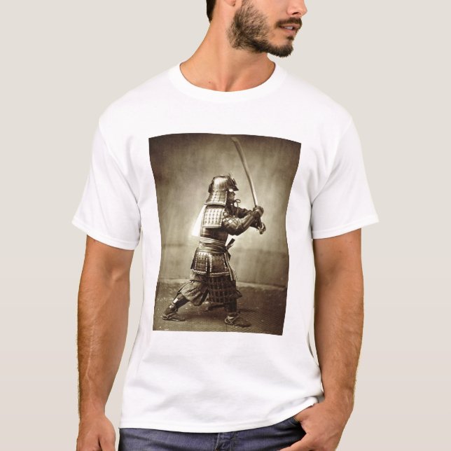 T-shirt Samouraïs avec l'épée augmentée, c.1860 (copie (Devant)