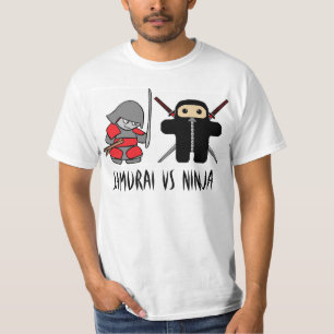 T-shirt Samouraïs contre Ninja