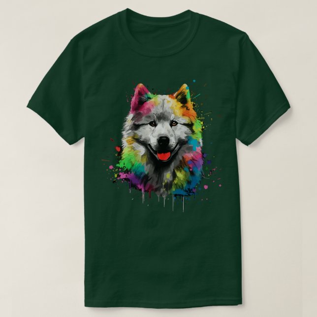 T-shirt Samoyed (Design devant)