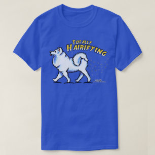 T-shirt Samoyed totalement Hairifying