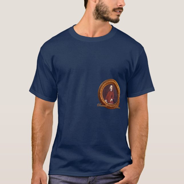 T-shirt Samuel Adams et le thé de Boston (Devant)