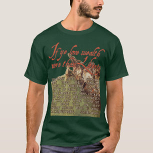 T-shirt Samuel Adams : Si le YE aiment la richesse