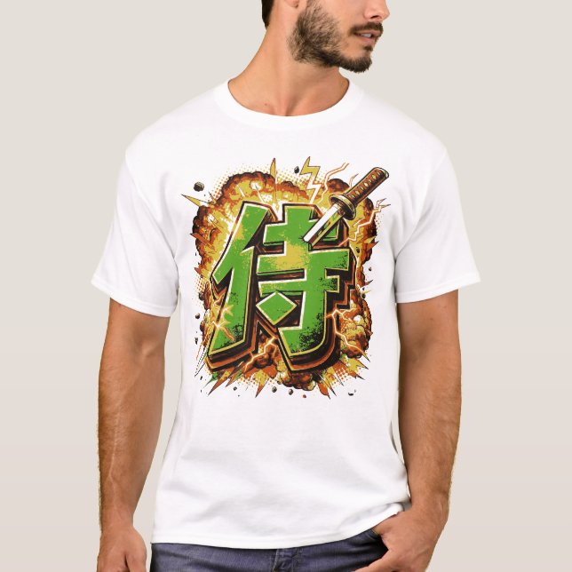 T-shirt Samurai (Devant)