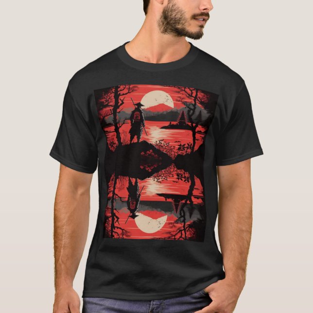 T-SHIRT SAMURAI 1X0004 (Devant)