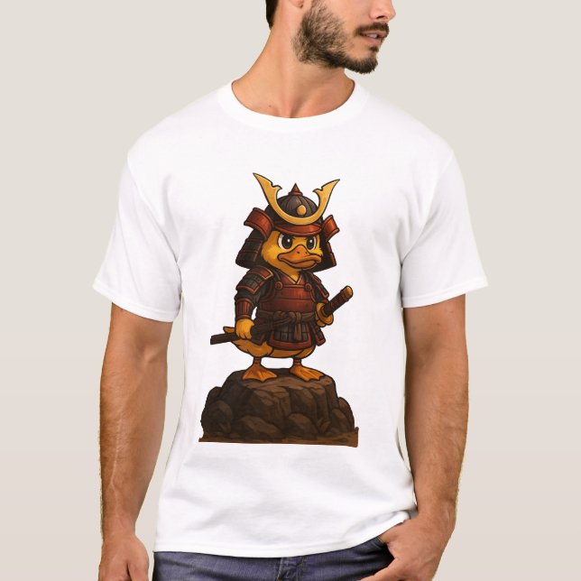 T-shirt Samurai Duck Warrior (Devant)
