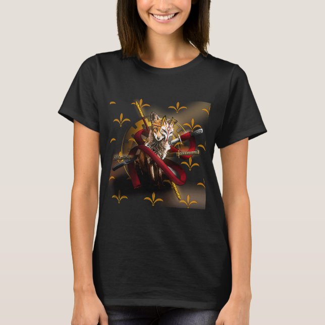 T-shirt Samurai Fox (Devant)